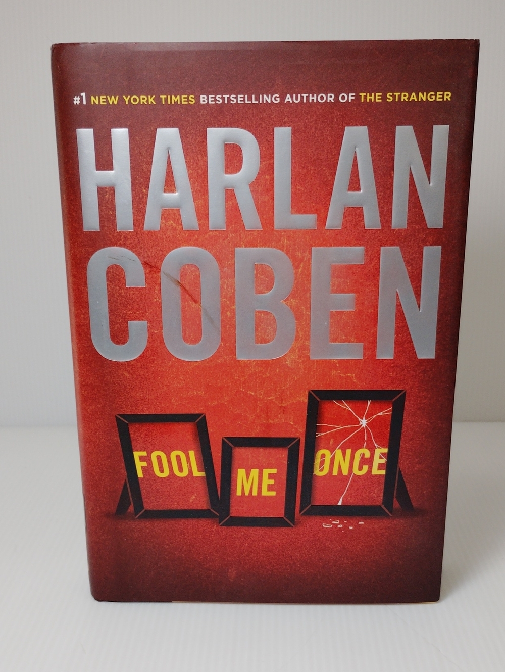4 For $12 Harlan Coben "Fool Me Once" Hardcover Book -